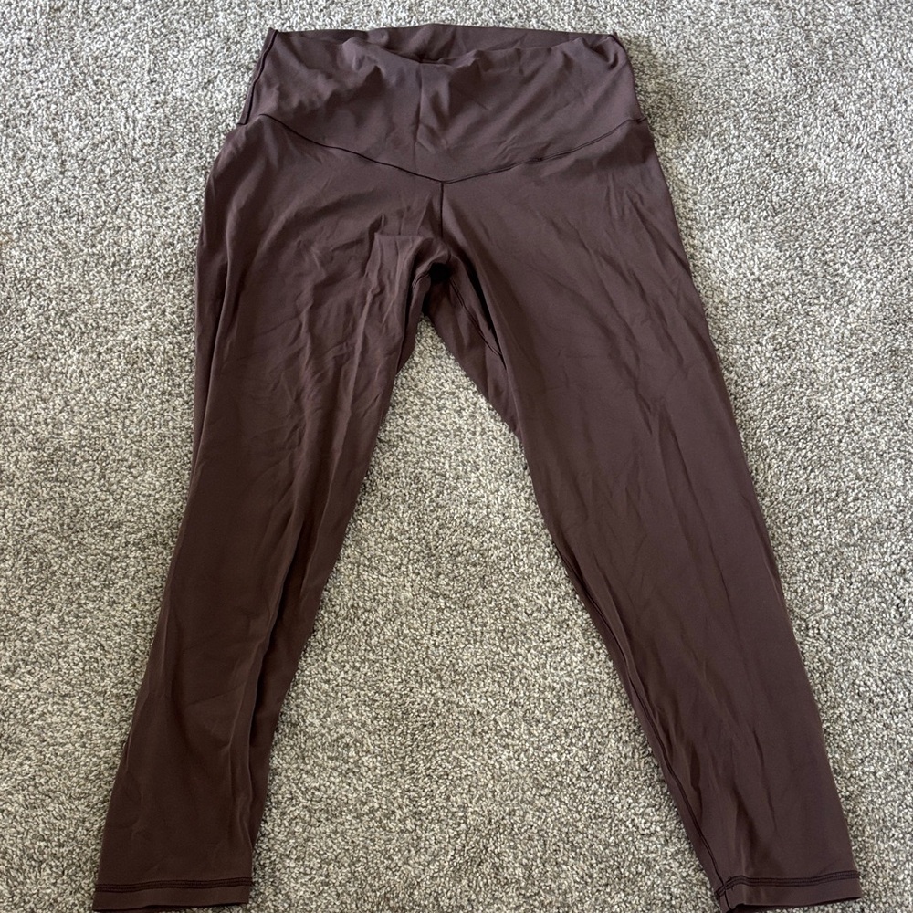 Aerie Chocolate High-Rise Leggings